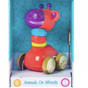 Жирафа на колесах BamBam;розвиваюча іграшка