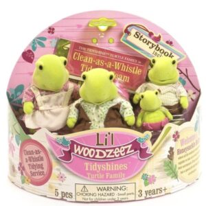 Іграшковий набір; Набір фігурок Lil Woodzeez Сім'я Черепашок