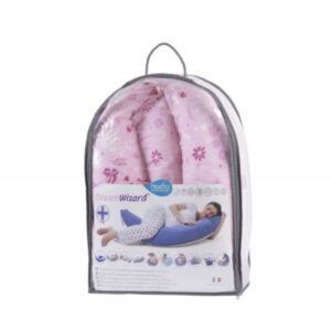 Подушка для вагітних;подушка для годування; Подушка для вагітних Nuvita 10 в 1 DreamWizard Рожева