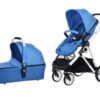 Універсальна коляска 2в1 Miqilong MI BABY T900 Navy Blue (T900-U2-BL01);коляска дитяча;коляска 2 в 1;візок дитячий;візок універсальний;візок Луцьк;коляска;каляска