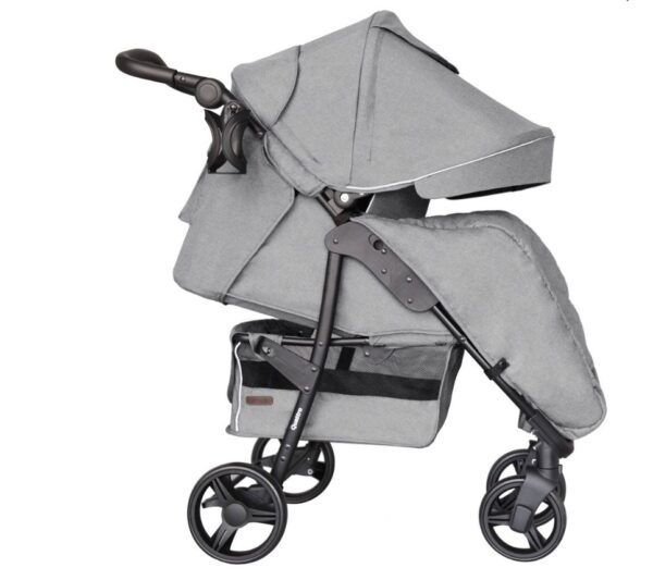 Візок прогулянковий Carrello Quattro CRL-8502/3 Shark grey + москитна сітка;прогулочна каляска;візок прогулка;коляска прогулочна;дитяча коляска;каляска дитяча;візок;carrello