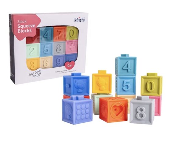 Набір гумових кубиків Askato 111858;набір кубиків;кубики мякі;дитячі іграшки; Askato 111858; Набір кубиків Askato ;Askato