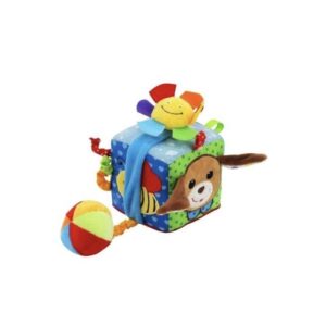 Підвіска плюшева Кубик розвиваючий песик BabyMix TE-8561-10 DOG;підвіска кубик;іграшка розвиваюча;плюшева підвіска; BabyMix TE-8561-10 DOG;BabyMix;BabyMix Луцьк
