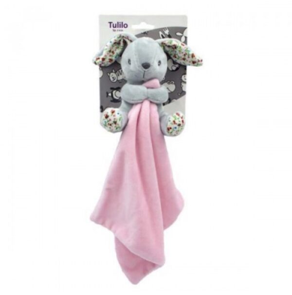 Іграшка притулянка Кролик рожевий Tulilo 9009;іграшка плюш;Tulilo плюш;дитячі іграшки;Tulilo 9009; Іграшка притулянка Tulilo;Tulilo
