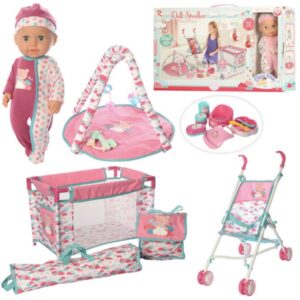 Набір з пупсом Bambi 89866-8;іграшковий набір з лялькою;пупсик;лялька іграшкова;кукла;лялька іграшка;дитячі іграшки;іграшки луцьк; Набір з пупсом Bambi;Bambi ;пупс Bambi