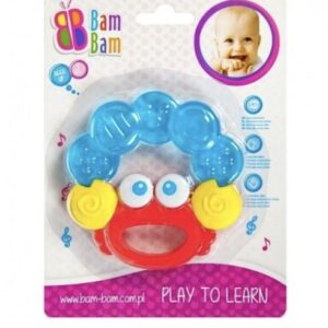 Прорізувач Крабик BamBam;прорізувач;іграшки для дітей;прорізувачі луцьк;BamBam;BamBam 359920