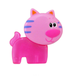 Прорізувач котик рожевий BabyMix 14444C-PINK/15173;Прорізувач котик рожевий BabyMix;Прорізувач BabyMix;BabyMix 14444C-PINK/15173 ;BabyMix