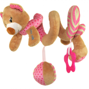 Спіральний ведмедик рожевий BabyMix STK-16432P;Спіральний ведмедик рожевий BabyMix;Спіральний ведмедик;Спіральний ведмедик BabyMix;BabyMix STK-16432P;BabyMix