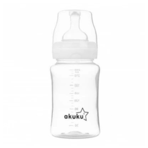 Пляшка з широким горлом Akuku A0107 240 мл;Пляшка з широким горлом Akuku A0107;Пляшка з широким горлом; Akuku A0107;Пляшка Akuku A0107;поїлка для немовлят