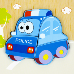 Пазл Поліція Bam Bam 500637;Пазл Поліція Bam Bam;Пазл Bam Bam; BamBam;деревяний пазл;іграшки для немовлят